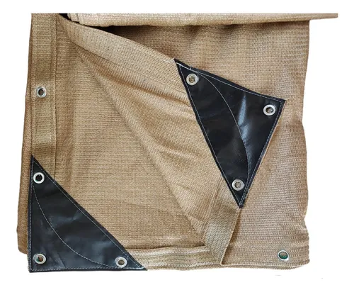 comprar Media Sombra Tela 90% 4m X 3m Ojales 30cm Costura Reforzada