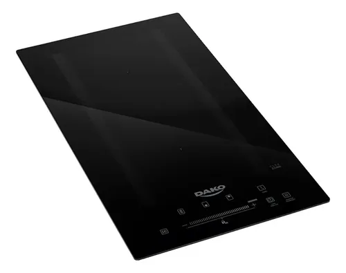 Cooktop De Indução 2 Bocas Dako Com Zona Flexível e 9 Níveis de Potência Mais Turbo