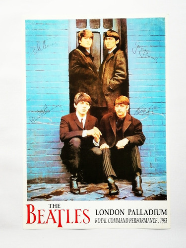 Poster The Beatles London Palladium 