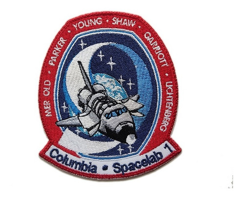 Parche Bordado Sts9 Transbordador Columbia Spacelab 1 Nasa