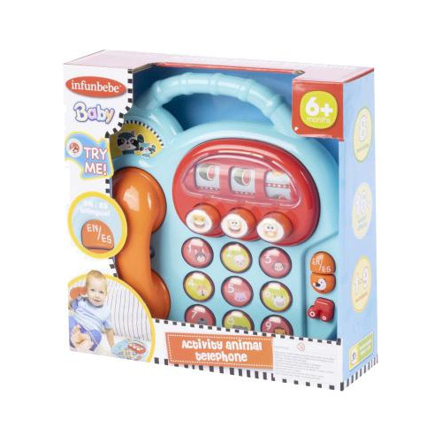 Teléfono De Juguete Didáctico Para Bebes 