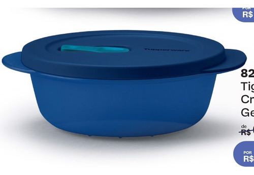 Tupperware Marmita Microondas 560ml Com Válvula Cristalwave