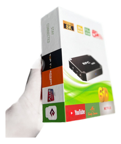 Tv Box Smart Tv Rpc Mini 8k Ultra Hd/64gb Ram/521gb Rom/ 6d