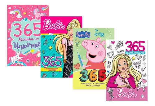 Livro: 365 Atividades e Desenhos Para Colorir - Peppa Pig - Atacado de  Livros