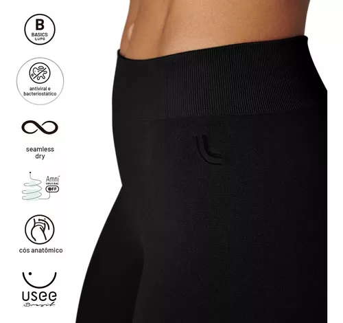 Calça Legging Lupo Seamless Básica Feminina - Original