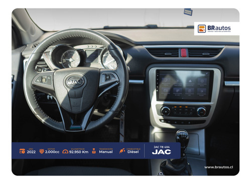 Jac T8 Dcab 4x4 2.0 Año 2022