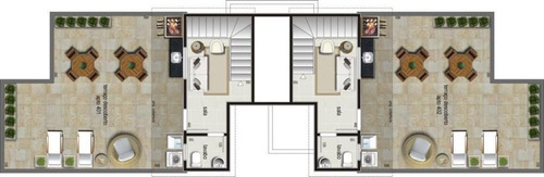 Imagem 3 de 5 de Cobertura Duplex À Venda, 2 Quartos, 1 Suíte, 2 Vagas, Planalto - Belo Horizonte/mg - 1873