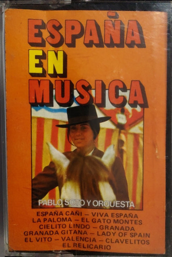 Cassette Pablo Soto España En Su Música(2523