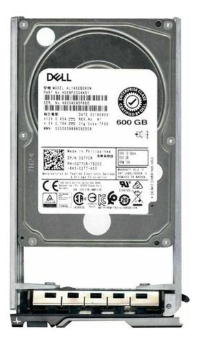 Hd Sas Dell 600gb 0gtycr Gtycr 10k Sas 2,5 Al14seb060n