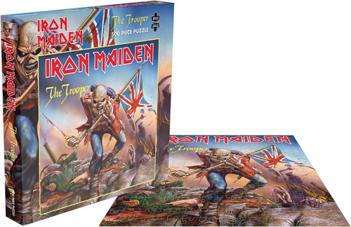 Iron Maiden The Trooper Rompecabezas De 500 Piezas