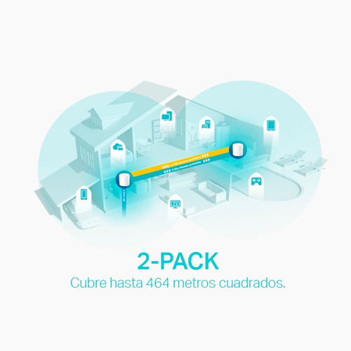 Access Point Tp Link Deco X60 Pack De 2 Mesh Ax3000 Pp