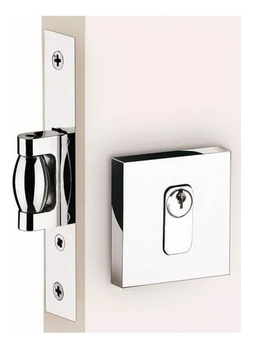 Fechadura Stam 1005 Porta Pivotante Roseta Quadra Promoção