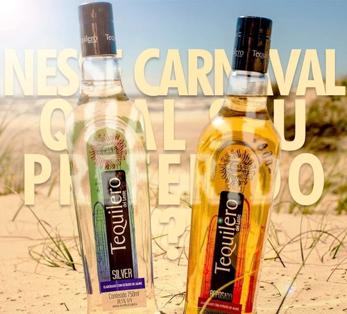 Imagem 4 de 5 de Kit 2 Tequila Reposado Ouro Tequilero Del Leste 750ml