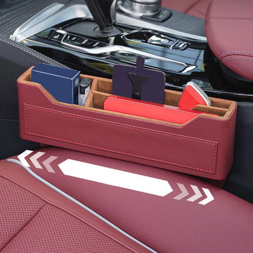 Organizador De Relleno De Espacio De Asiento De Coche Rojo