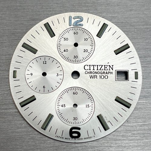 Reloj Citizen Chronograph Wr 100, Caràtula (Usado)