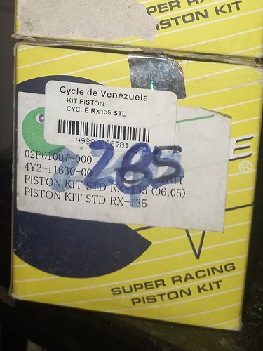  Piston Moto (pistón) Yamaha Rx135 Std 