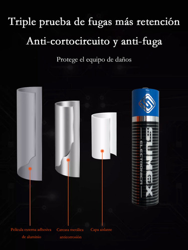 Caja De 48 Pilas Baterias Aaa Sumex1.5v Pilas Y Baterias