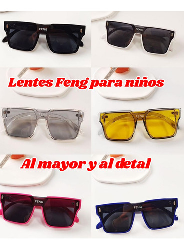 Lentes Feng Para Niños Al Mayor En 3 Y Detal En 4