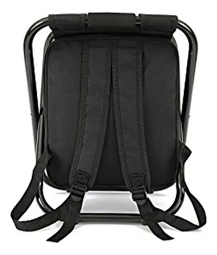 Cadeira Mochila Bolsa Térmica Dobrável Portátil 2 Em 1 Pesca