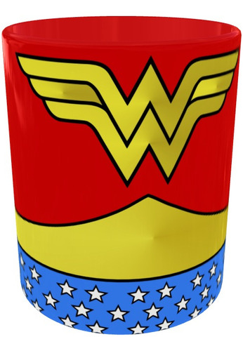 Mugs Wonder Woman Mujer Maravilla Pocillo Serie Geeks