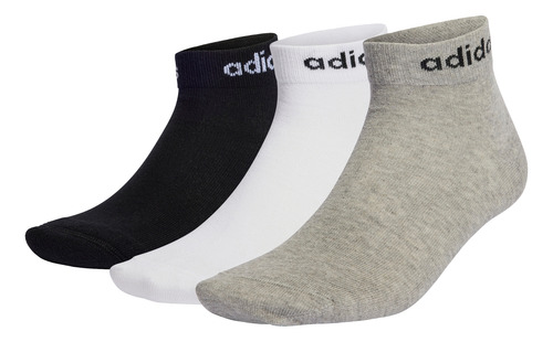T Lin Ankle 3p Ic1306 Adidas Gris 36-37.5 (s)
