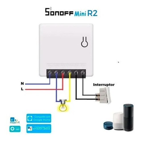 Sonoff Mini Wifi Automação Residencial