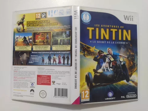 As Aventuras de Tintim, Wii, Jogos