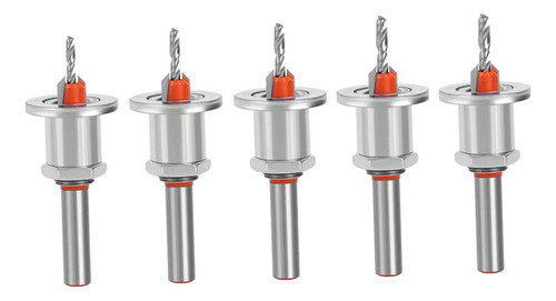 5 Uds Brocas Avellanadoras Brocas Cónicas 10mm Herramientas