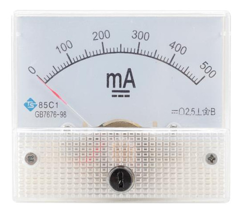 2 Medidor De Corrente Do Painel De Medidor Analógico -5ma
