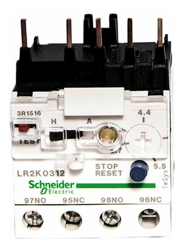 Rele Termico Sobrecarga P/ Mini Contactor K 1na+1nc 3.7 /5.5