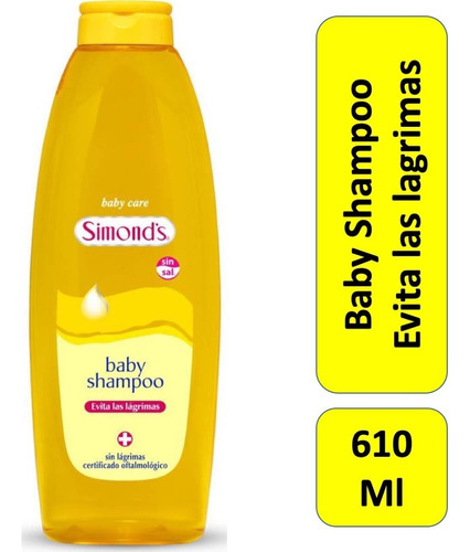 Shampoo Evita Las Lagrimas ( Sin Sal) Simonds 610 Ml