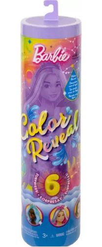 Barbie Color Reveal Arcoiris - Mosca