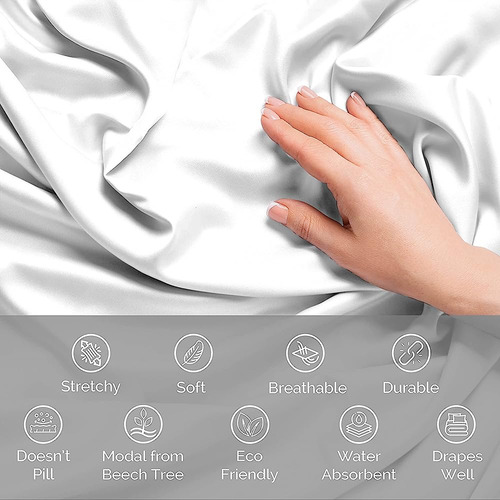 Superior Modal De Beechwood 300-thread Count Solid Deep Pock