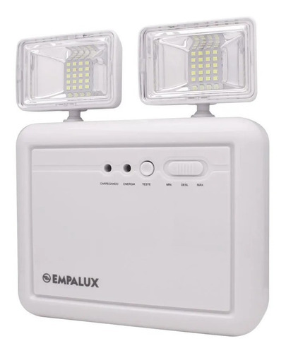 Luminária de emergência Empalux IE34031 LED com bateria recarregável 8 W 127V/220V branca