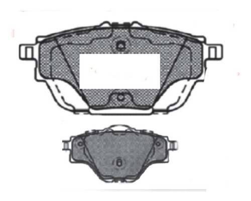 Juego Pastilla Tras Peugeot 308-3008-5008 Gtx P1353