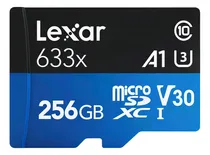 Comprar Tarjeta de memoria Lexar LSDMI256GBB-633A High-Performance 633x con adaptador SD 256GB