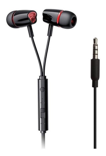 Audifono Microfono Joyroom Jr-el114 Cable Enchufe Plug 3,5mm Color Negro