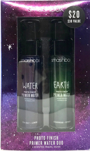 Set 2 Primer De Agua Y Tierra 1.0 Onza Smashbox Acabado