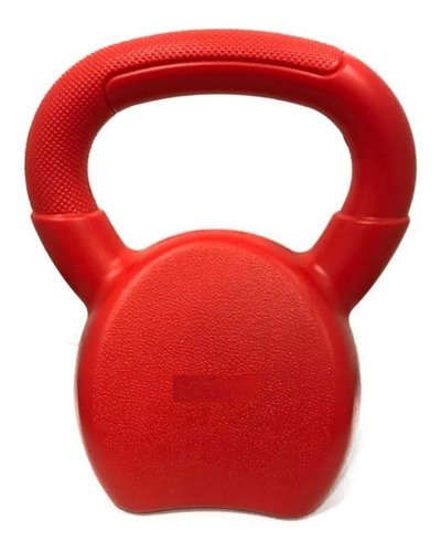 Imagen 2 de 2 de Pesa Rusa Kettlebell Protección Resina 2 Kg Roja ( Par)