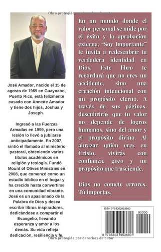 Soy Importante (spanish Edition)