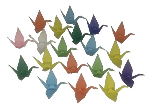 Oferta Origami Tsuru 100 Unidades De 10 Cm Cada