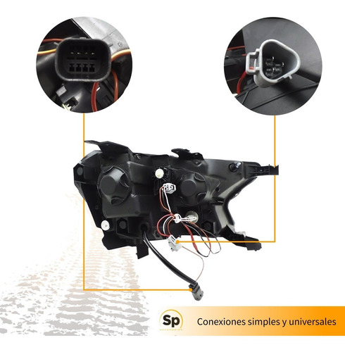 Imagen 3 de 10 de Faros Principales Ford Ranger Tipo Raptor 2019 Directo