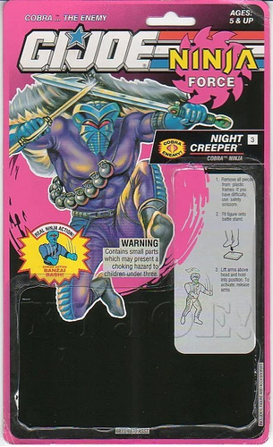 G.i. Joe - Night Creeper De Colección De 1993