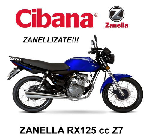 Moto Zanella Rx 125 Cc