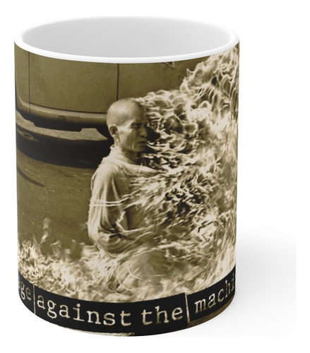 Rnm-0040 Taza Tazon Rage Against The Machine Ratm