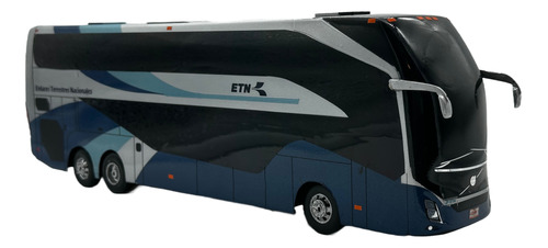 Autobús Escala 1/40 Volvo 9800dd Etn Metálico