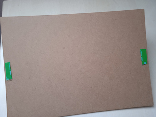 Imagem 2 de 2 de Quadro Cão Pet - 20cm X 28 Cm - Mdf, Com Fita Dupla Face