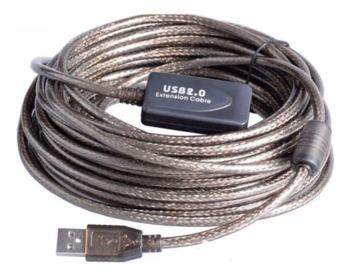 Cable Extension Usb 10mts Alargue Activo Prolongador Mallado