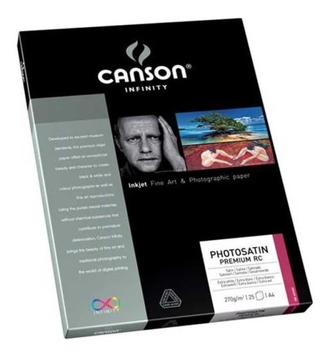 Canson Infinity Photosatin Premium Rc 270 A4 8,5 