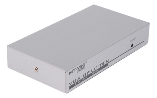 1 Pc A 2 Monitores 2 Puertos Vga Svga Adaptador De Caja De
